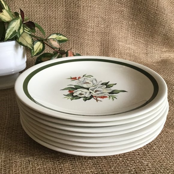 Wedgwood Dinner Plates Set of 8 Vintage - Picture 3 of 5